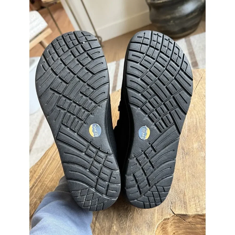 Lems Chukka Canvas Vegan Blackout Shoes W 10 M 8.5 Unisex Barefoot